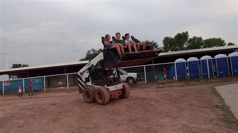 black sheep skid steer stunts|jake the skid steer.